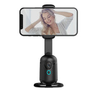 360° Rotation Auto Tracking Phone Holder - Gimbal Foldable AI Smart Shooting Selfie Stick for Live Vlog Streaming Video