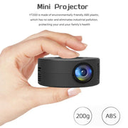 YT200 Smart Projector - LED HD TV Video Projetor - 1500 Lumens - Android - Home Cinema - Outdoor Portable Projector