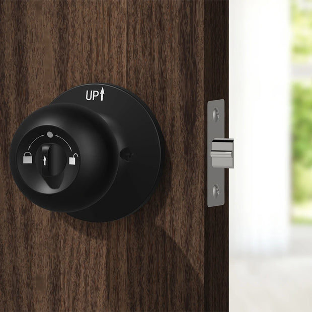 Smart Door Knob - Fingerprint Door Knob - Rechargeable Keyless Entry - TUYA App Control for Home Indoor