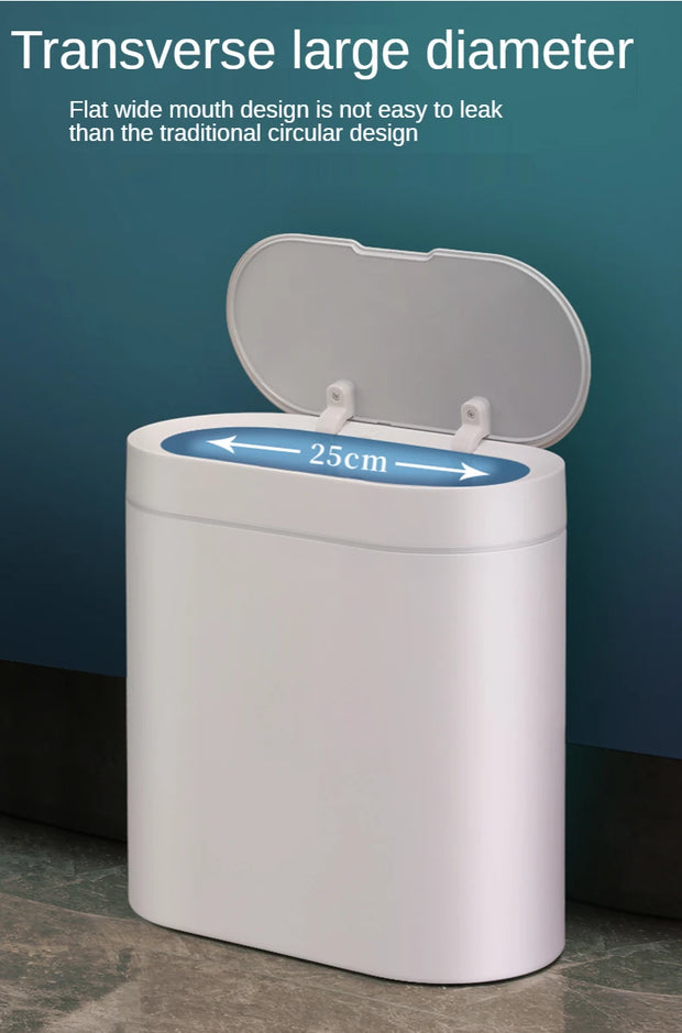 7-8L Smart Sensor Trash Can - Kitchen Trash Bin, Toilet Bin - Waterproof