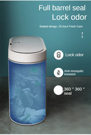 7-8L Smart Sensor Trash Can - Kitchen Trash Bin, Toilet Bin - Waterproof