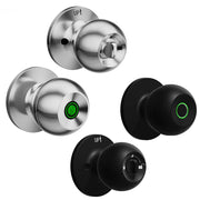 Smart Door Knob - Fingerprint Door Knob - Rechargeable Keyless Entry - TUYA App Control for Home Indoor