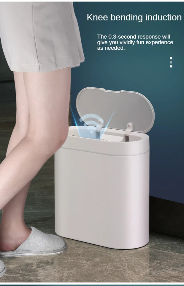 7-8L Smart Sensor Trash Can - Kitchen Trash Bin, Toilet Bin - Waterproof