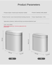 7-8L Smart Sensor Trash Can - Kitchen Trash Bin, Toilet Bin - Waterproof